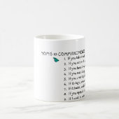 DE 10 BEVELINGEN VAN DE MOM 15 oz. Mok (Center)