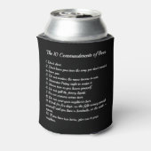 De 10 Bier commando's Blikjeskoeler (Blikje Achterkant)
