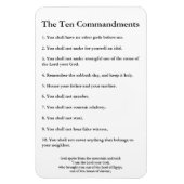 De 10 geboden Methodist Home & Kantoor Magneet (Verticaal)