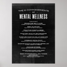 De 10 geboden van Mental Wellness