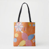 De 10 grootste, nr. 4, Jeugd van Hilma Klint Tote Bag (Voorkant)