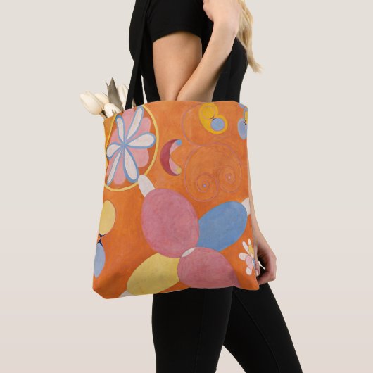 De 10 grootste, nr. 4, Jeugd van Hilma Klint Tote Bag (Dichtbij)
