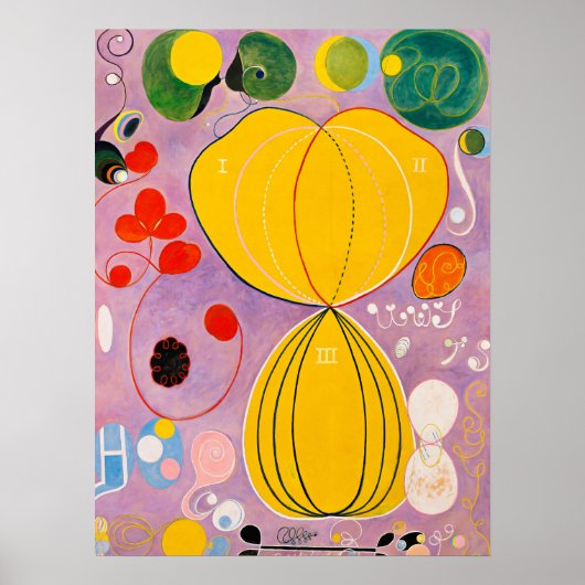 De 10 grootste, nr. 7, volwassenheid door Hilma af Poster (Voorkant)