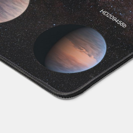 De 10 hete Jupiter Wasp exoplaneten Bureaumat (Hoek)