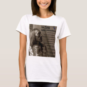 De 10 Indische geboden T-shirt