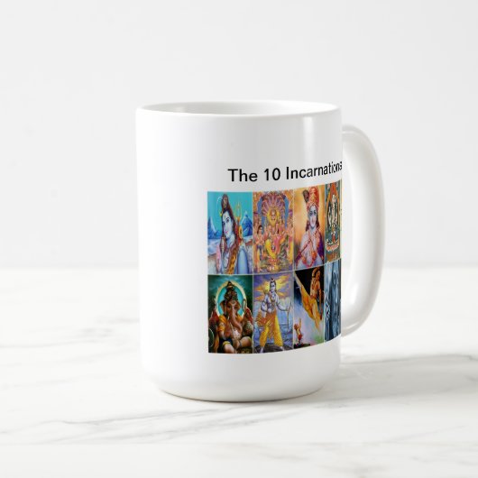 De 10 Mok van anjers (Voorkant rechts)