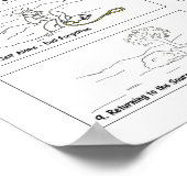 De 10 Zen Bullherding Afbeeldingen van Maestro Poster (Hoek)