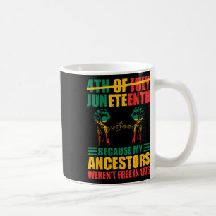 De 10e Amerikaanse Juneteenth is mijn Onafhankelij Koffiemok