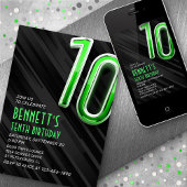 De 10e verjaardag van Modern Boy Kaart