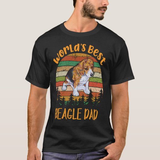 De 11 beste beagle ter wereld t-shirt (Voorkant)