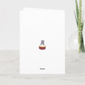 De 12 dagen van Kerstmis Feestdagen Kaart (Achterkant)