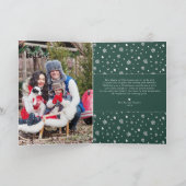 De 12 dagen van Kerstmis | Geïllustreerde vakantie Feestdagen Kaart (Binnen)