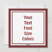 De 12 dagen van Kerstmis, uw kleur Feestdagenkaart (Achterkant)