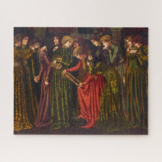 De 12 dansende prinsessen van Gustave Stevens Legpuzzel (Horizontaal)