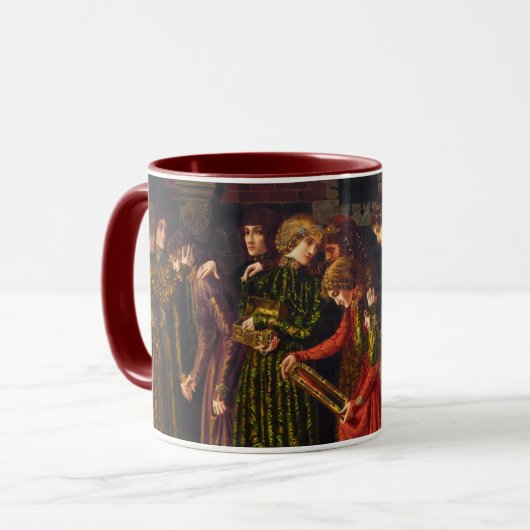 De 12 dansende prinsessen van Gustave Stevens Mok (Voorkant links)