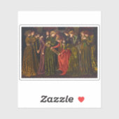 De 12 dansende prinsessen van Gustave Stevens Sticker (Vel)