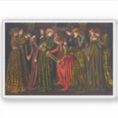 De 12 dansende prinsessen van Gustave Stevens Sticker (Voorkant)