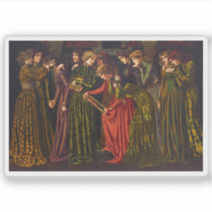 De 12 dansende prinsessen van Gustave Stevens Sticker