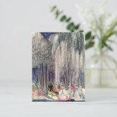 De 12 dansprinsessen in het bos door Nielsen Briefkaart (Staand voorkant)