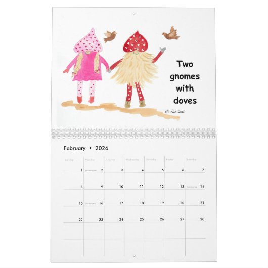 De 12 kabouters van Kerstmis 2026 Kalender (Feb 2026)