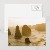 de 12 postzegels briefkaart (Voorkant / Achterkant)