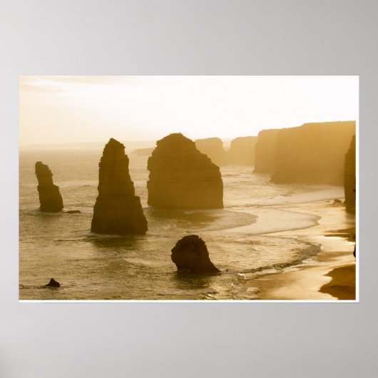 De 12 postzegels poster (Voorkant)