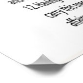 De 12 Stappen 12 Beschikbare Tradities zien ook ve Poster (Hoek)