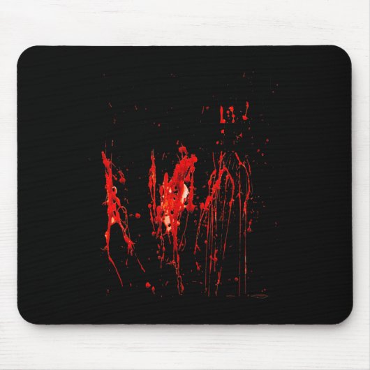 De 12 uur durende shift verpleegster skelet tarot  muismat (Voorkant)