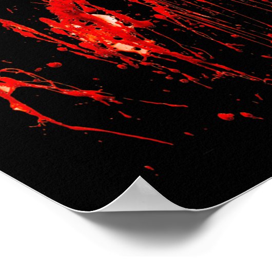 De 12 uur durende shift verpleegster skelet tarot  poster (Hoek)