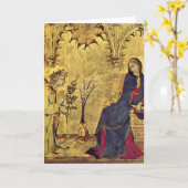 De 13de eeuw van de Aankondiging (Gele Bloem)