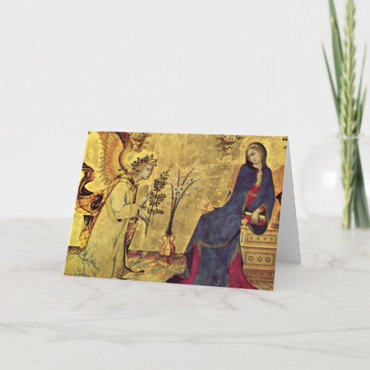 De 13de eeuw van de Aankondiging (Voorkant)