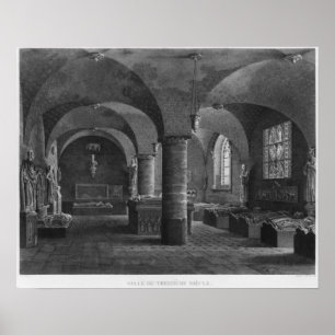 De 13de-eeuwse zaal, Musee des Monuments Poster