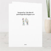 de 14de Kaart van de Verjaardag voor jonge (Achterkant)