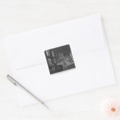 De 15de-eeuwse zaal, Musee des Monuments Vierkante Sticker (Envelop)