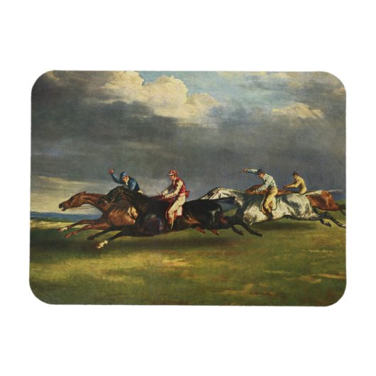 De 1821 Epsom Derby Paardenrace Magneet (Horizontaal)