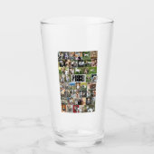 De 188 Logo & Poster Pint Glass Glas (Voorkant)