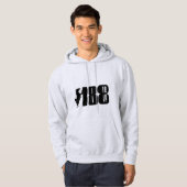 De 188 reddingsgroep Logo Hoodie (Voorkant volledig)
