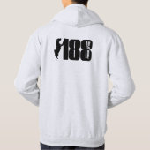 De 188 reddingsgroep Logo Hoodie (Achterkant)