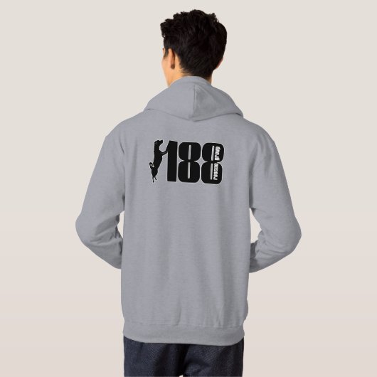 De 188 reddingsgroep Logo Hoodie (Achterkant volledig)