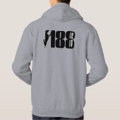 De 188 reddingsgroep Logo Hoodie (Achterkant)