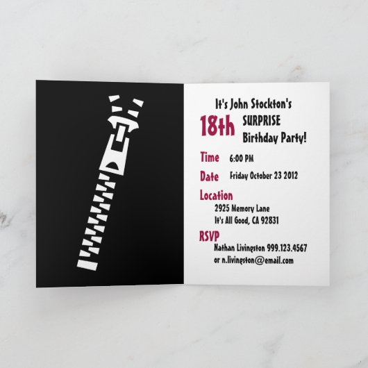 de 18de Uitnodiging van de Partij van de (Binnen)