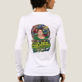 De 18e president van de Filipijnen Tri-Blend Shirt (Achterkant)