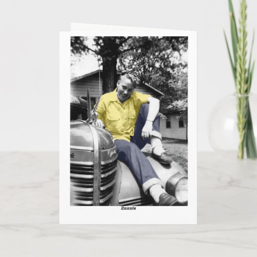 De 1940-aanmoediging is anders dan gratis foto kaart (Achterkant)