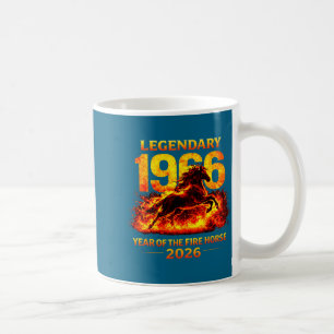 De 1966 Vuur Paard 60e Verjaardag Koffiemok