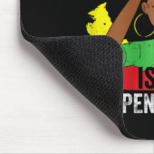 De 19e Afro-Amerikaan is mijn Onafhankelijkheidsda Muismat (Hoek)