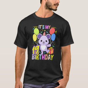 De 19e verjaardag van mijn muis t-shirt