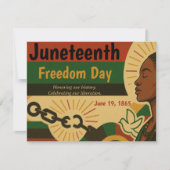 De 19e Verklaring van Vrijheid Feestdagenkaart (Voorkant)