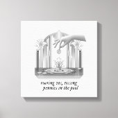 De 1 canvas afdruk (Voorkant)