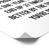 De 1%-regel is eenvoudig: verbeter elke dag slecht poster (Hoek)