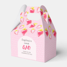 De 1e verjaardagsgunst box bedankdoosjes